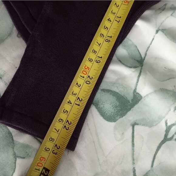 Max Studio S Longslve V Neck Knitted Purple Collar Rayon Nylon Women's Sweater. - Picture 6 of 7